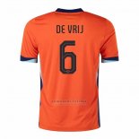 Camisola Holanda Jogador de Vrij 1º 2024-2025