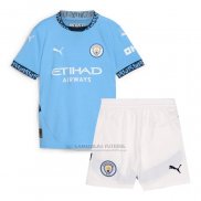 Camisola Manchester City 1º Crianca 2024-2025